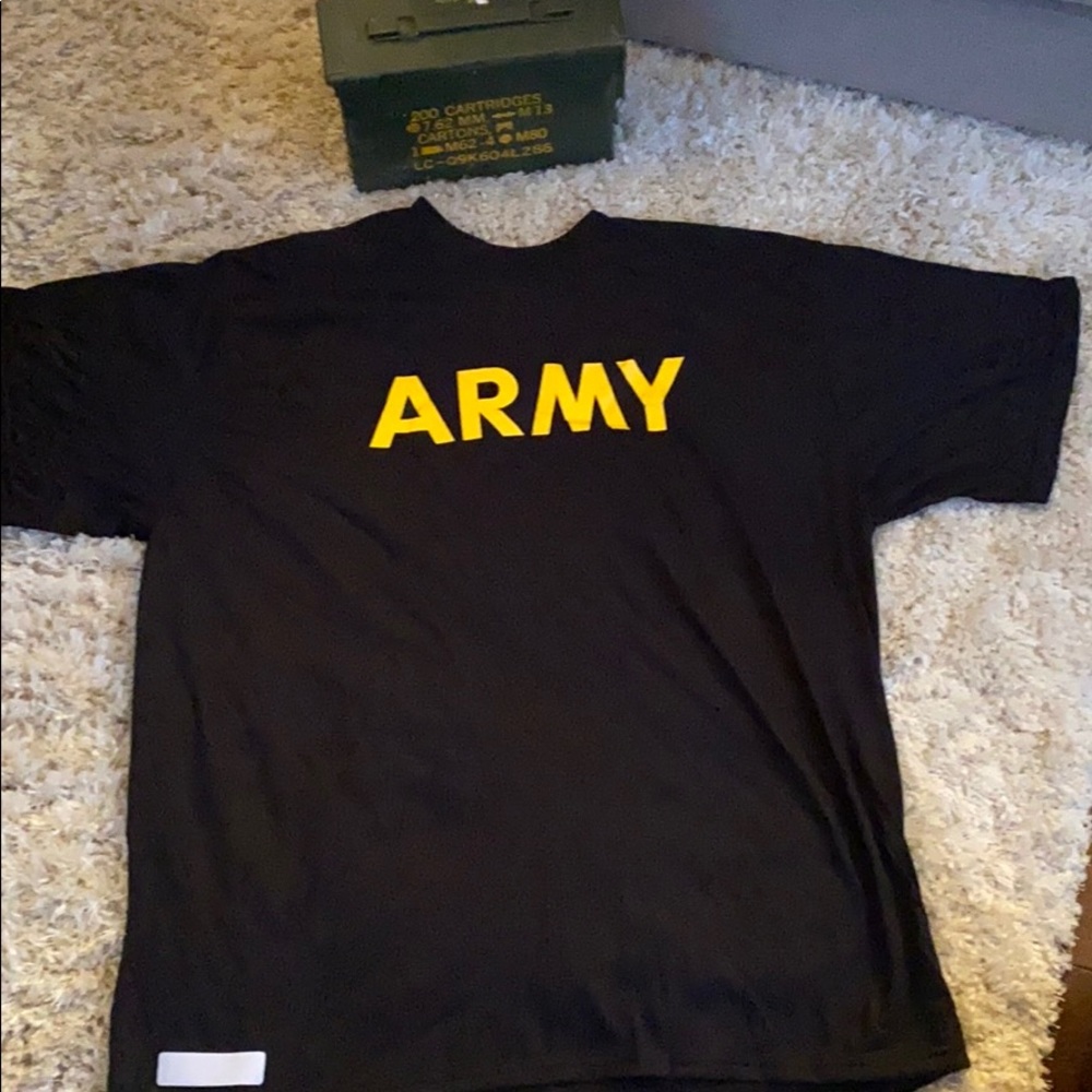 Army PT t-shirt size XXL
